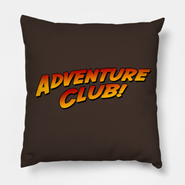 Adventure Club Podcast Pillow by Art Comedy Pop-Culture Network!