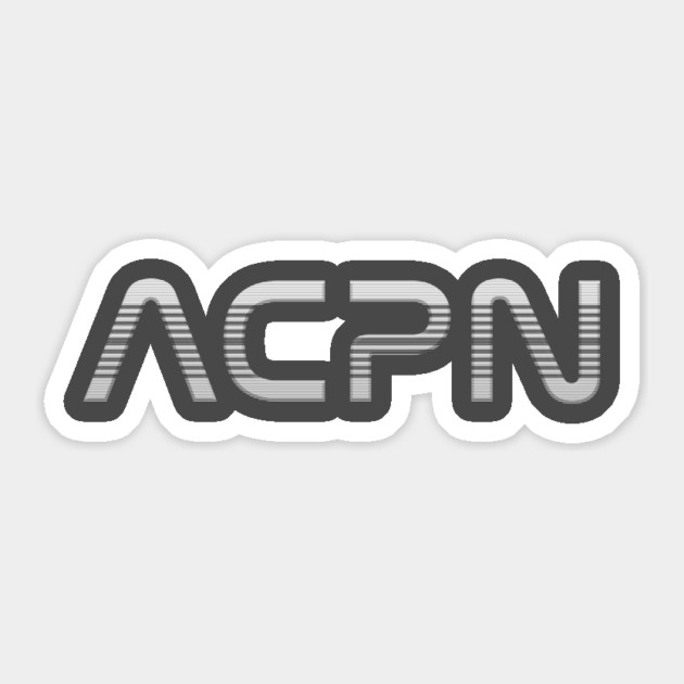 ACPN Logo Variant Sticker by Art Comedy Pop-Culture Network!