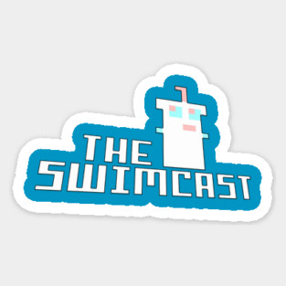 Swimcast (Current) Sticker