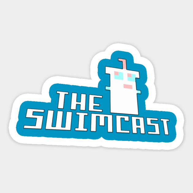 Swimcast (Current) Sticker by Art Comedy Pop-Culture Network!