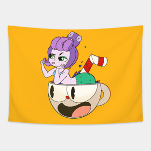 Cuphead Tapestry
