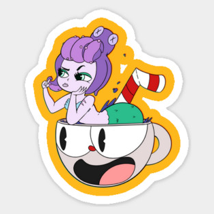 Cuphead Sticker