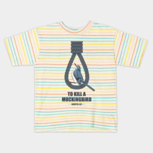 To Kill A Mockingbird - Alternative Movie Poster Kids T-Shirt