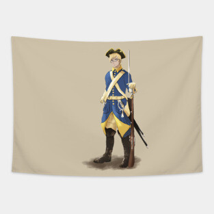 Historic Hetalia Sweden Tapestry