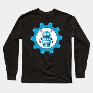 Tinker Robot Gear Long Sleeve T-Shirt