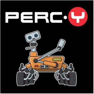 Perseverance Mars Rover Percy Cute Nasa Posters and Art