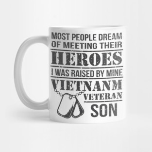 Vietnam Veteran Son - Vietnam Veteran Papa Mug