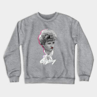 Angela Lansbury Pout Crewneck Sweatshirt