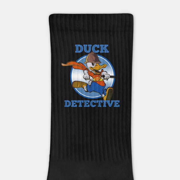 Duck Detective Vintage Retro Cartoon Comic Vibe by Joaddo
