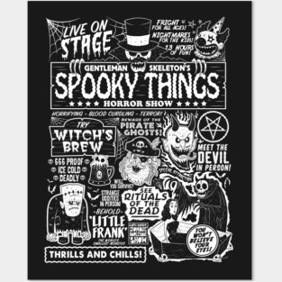 Spooky Things II Posters and Art