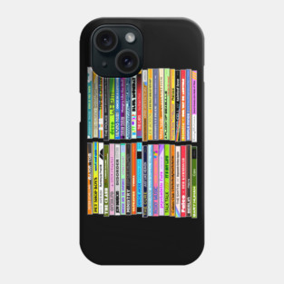 80s New Wave Singles ))(( Retro CD Collection Phone Case