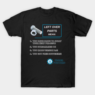 Left Over Parts Mean T-Shirt