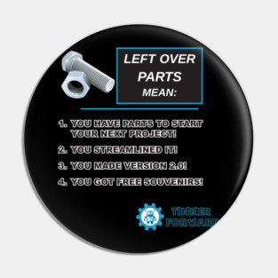 Left Over Parts Mean Pin