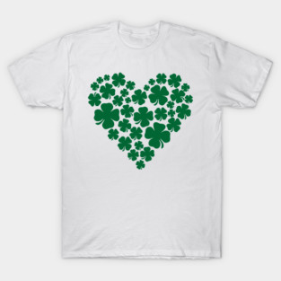 Shamrock Heart - St Paddys T-Shirt