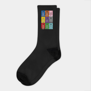 Bojack Horseman Colors Socks