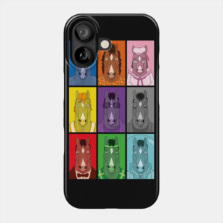 Bojack Horseman Colors Phone Case
