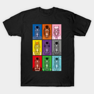 Bojack Horseman Colors T-Shirt