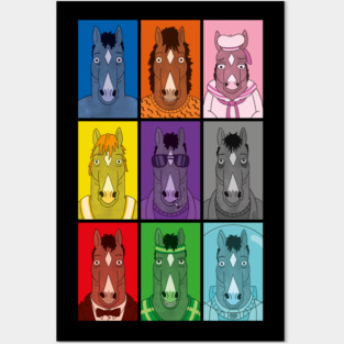 Bojack Horseman Colors Posters and Art