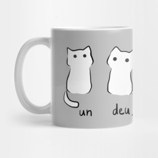 Un Deux Trois Cat Mug