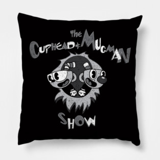 The Cuphead & Mugman Show Pillow