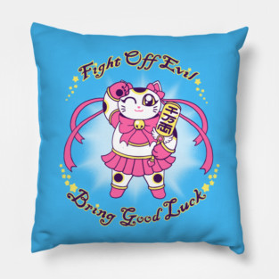 Magical Girl Manekei Neko - Pink Ver Pillow