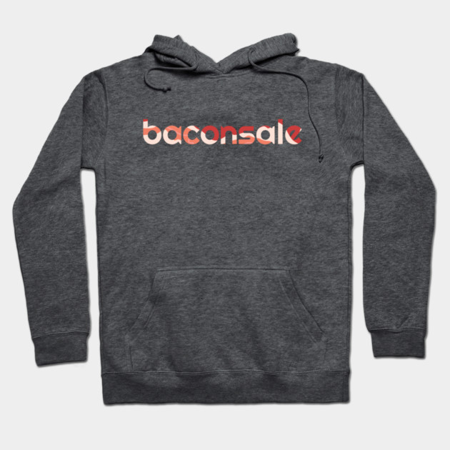 Basic Baconsale Logo - Bacon Print Hoodie by baconsale