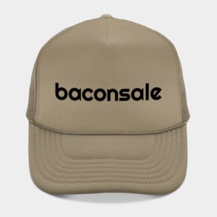 Basic Baconsale Logo - Black Hat