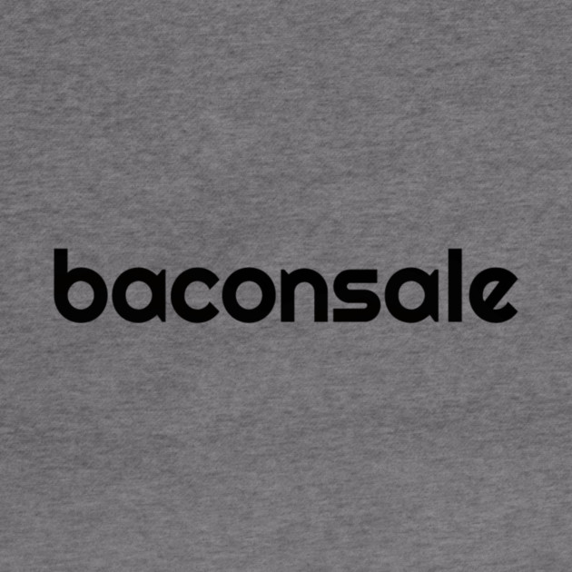 Basic Baconsale Logo - Black by baconsale