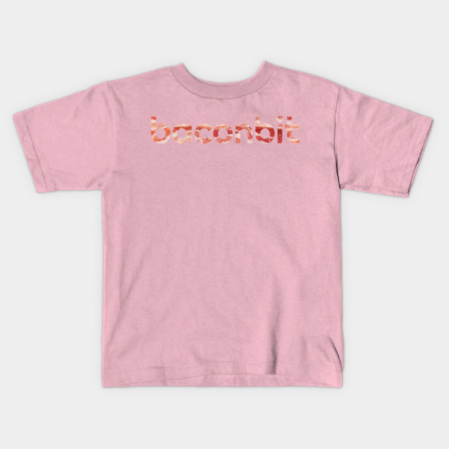 BaconBit - Bacon Print Kids T-Shirt by baconsale