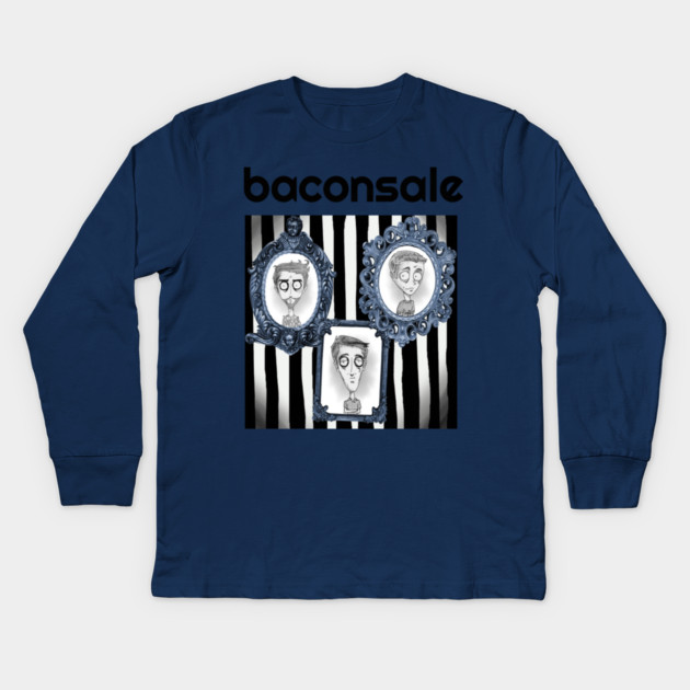 Burton Baconsale Kids Long Sleeve T-Shirt by baconsale
