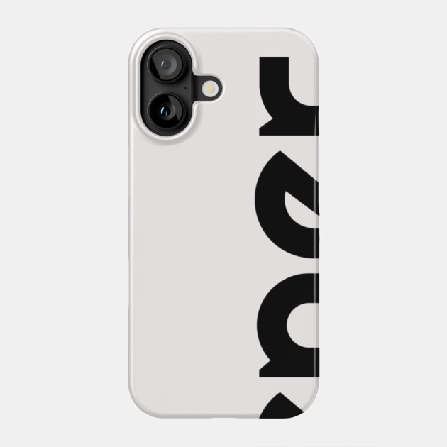 I Am the listener - Black Print Phone Case by baconsale