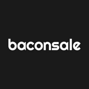 Baconsale - white logo T-Shirt