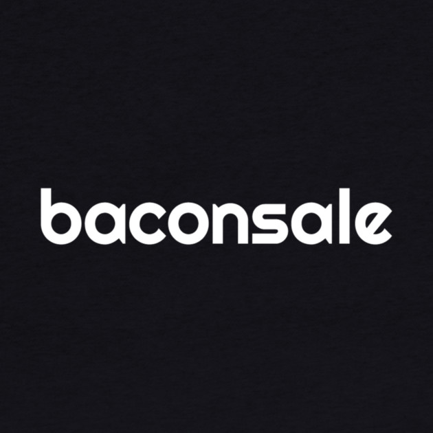 Baconsale - white logo by baconsale