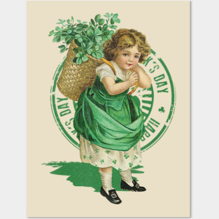 St patricks day Retro Posters and Art