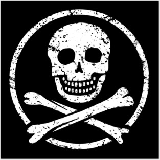 Skull & Crossbones Posters and Art