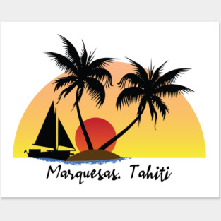 Marquesas Tahiti Posters and Art