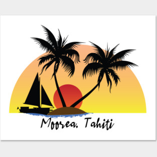 Moorea Tahiti Posters and Art