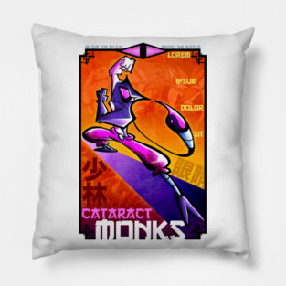 Cataract Monks of Loki IRL Pillow