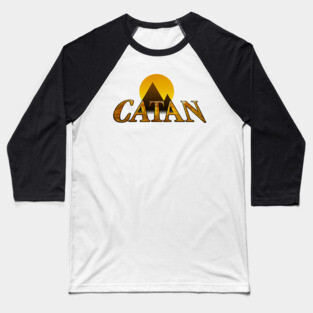 Modern Settlers of Catan Baseball T-Shirt