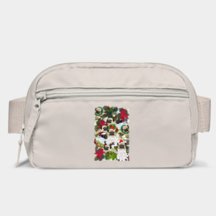 Because Christmas Pug Bag