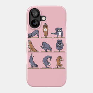 American Pit Bull Terrier Yoga Phone Case