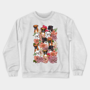 Because Boxer Dog Crewneck Sweatshirt