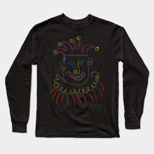 Picasso - Clown Long Sleeve T-Shirt