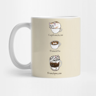 My favorite coffee Frenchie Mug