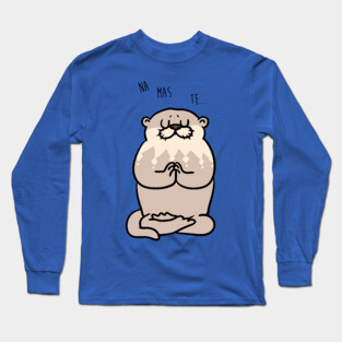 Namaste Otter Long Sleeve T-Shirt