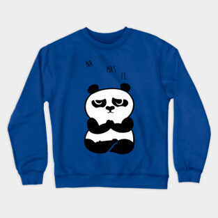 Namaste Panda Crewneck Sweatshirt