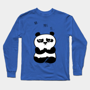 Namaste Panda Long Sleeve T-Shirt