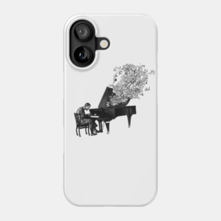 Piano man Phone Case