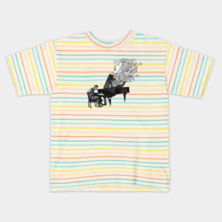 Piano man Kids T-Shirt