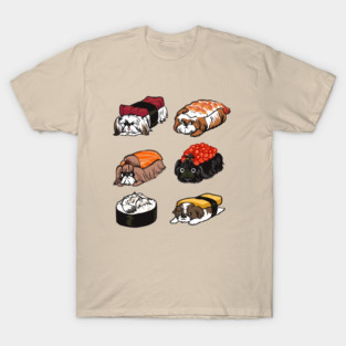 Sushi Shih Tzu T-Shirt